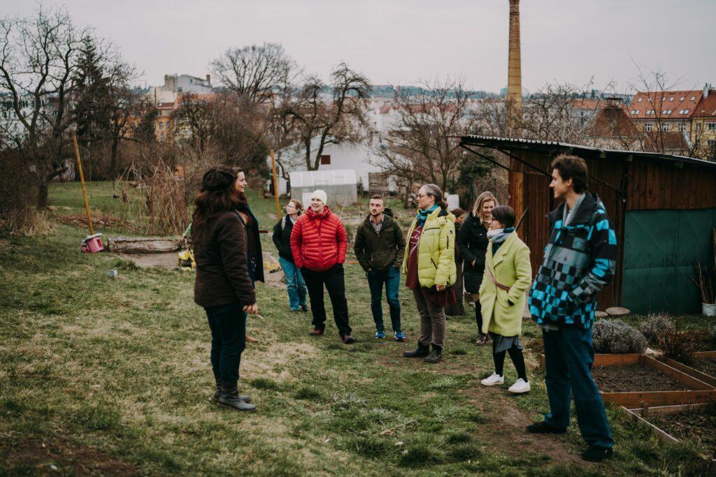 Setkání fokusní skupiny TAČRu u komunitní zahrady
